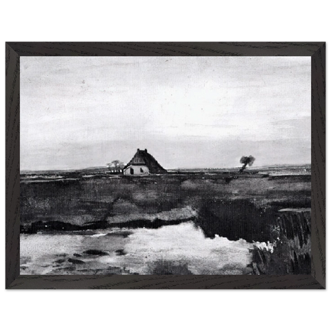 Landscape with a Farm by Vincent van Gogh — Framed art print at Zephyeer