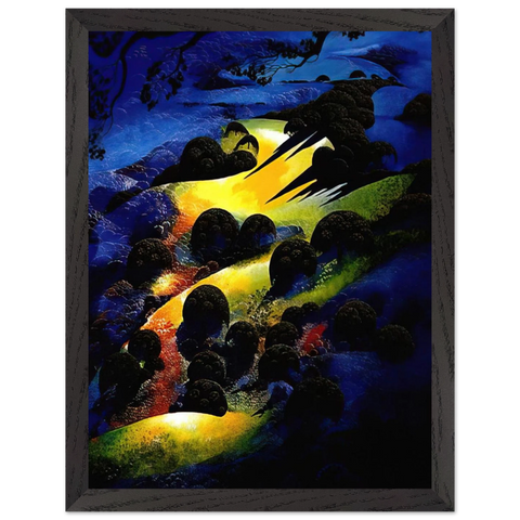 Sunset Flame by Eyvind Earle — Framed art print at Zephyeer