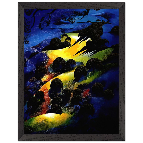 Sunset Flame by Eyvind Earle — Framed art print at Zephyeer