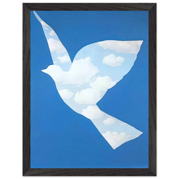 THE PROMISE 1966 by Rene Magritte — Framed art print at Zephyeer