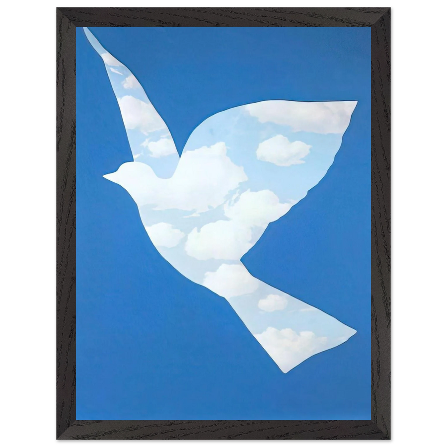 THE PROMISE 1966 by Rene Magritte — Framed art print at Zephyeer