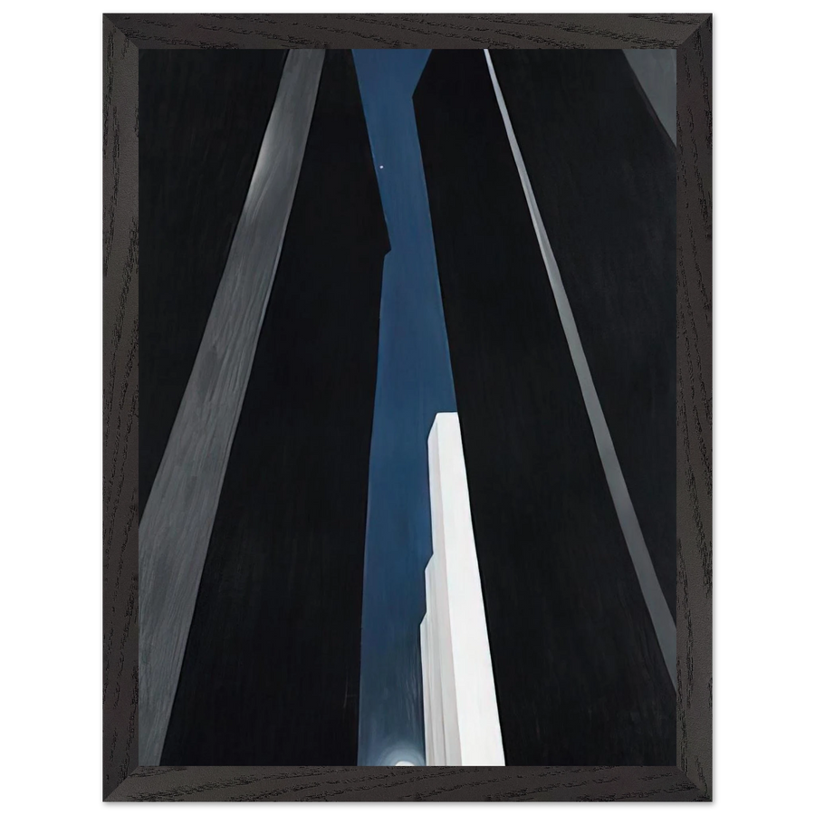 City Night by Georgia O'Keeffe — Framed art print at Zephyeer