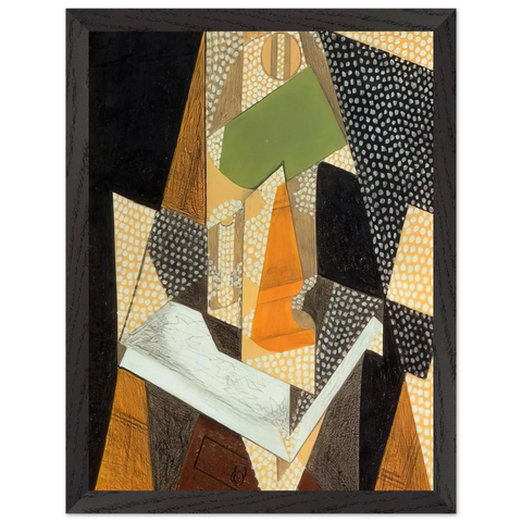 LAMP 1916 by Juan Gris — Framed art print at Zephyeer