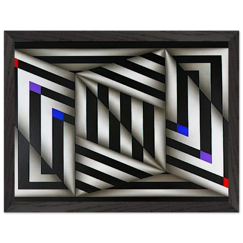 Saratoy III - 1980 by Omar Rayo — Framed art print at Zephyeer