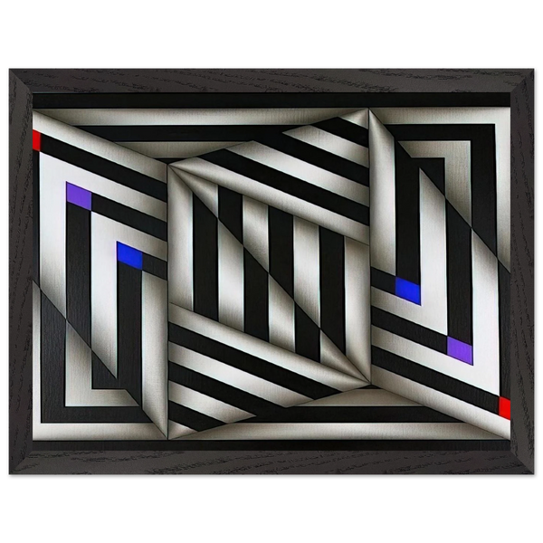 Saratoy III - 1980 by Omar Rayo — Framed art print at Zephyeer