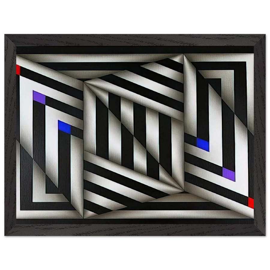Saratoy III - 1980 by Omar Rayo — Framed art print at Zephyeer