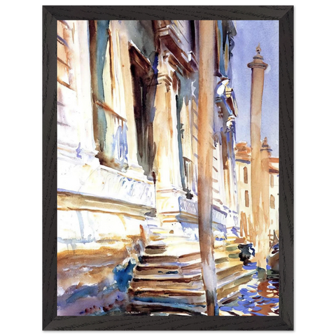 Doorway of a Venetian Palace by John Singer Sargent — Framed art print at Zephyeer