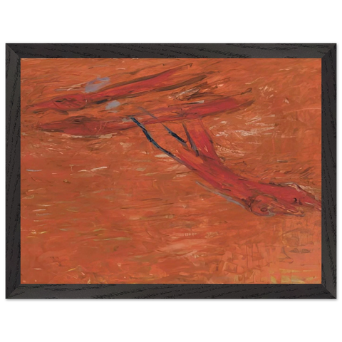 AUGUST 17TH 1998 by Susan Rothenberg — Framed art print at Zephyeer