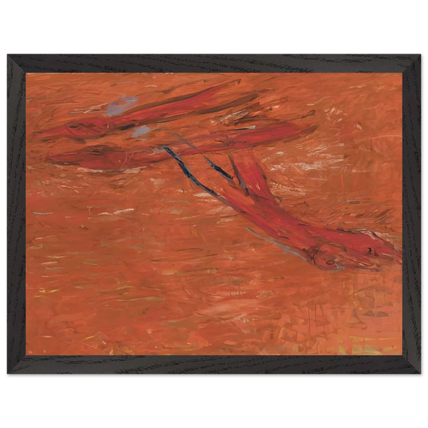 AUGUST 17TH 1998 by Susan Rothenberg — Framed art print at Zephyeer