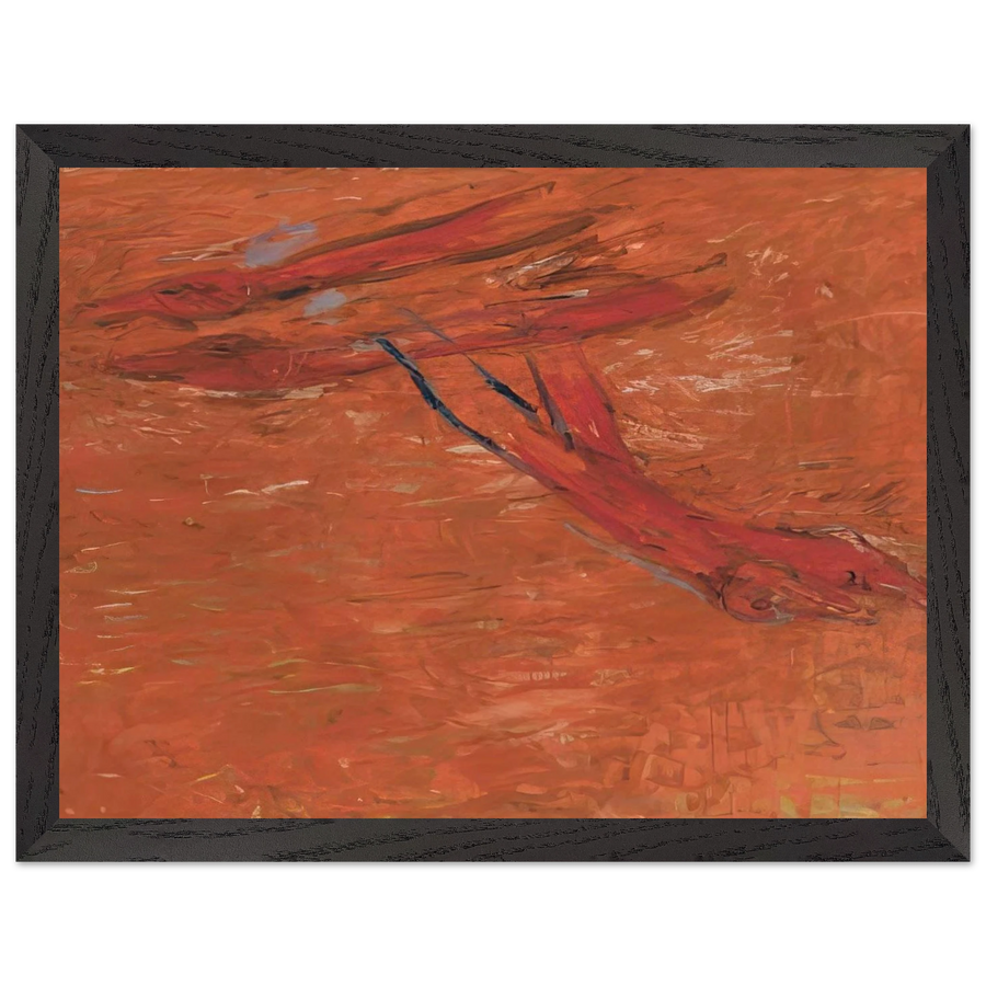 AUGUST 17TH 1998 by Susan Rothenberg — Framed art print at Zephyeer