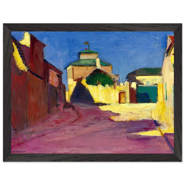 UNE RUE A ARCUEIL 1904 by Henri Matisse — Framed art print at Zephyeer