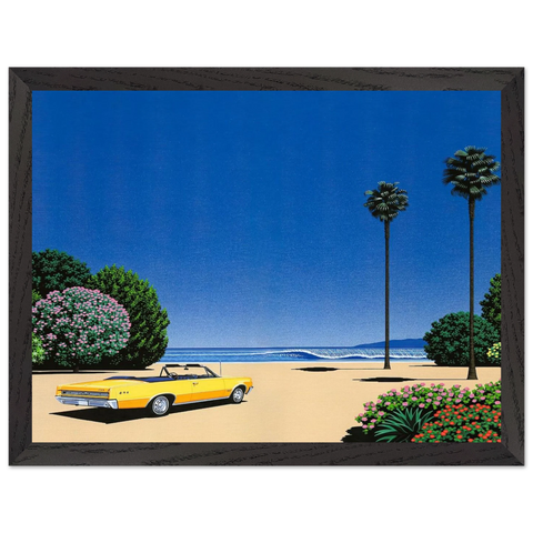 Sweet Breeze Alt Coastline at Lover’s Point by Hiroshi Nagai — Framed art print at Zephyeer