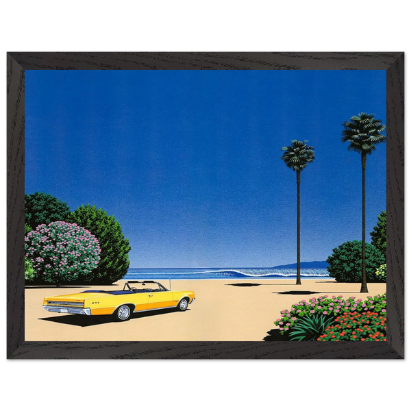 Sweet Breeze Alt Coastline at Lover’s Point by Hiroshi Nagai — Framed art print at Zephyeer
