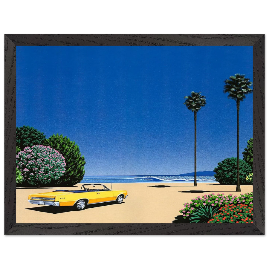 Sweet Breeze Alt Coastline at Lover’s Point by Hiroshi Nagai — Framed art print at Zephyeer