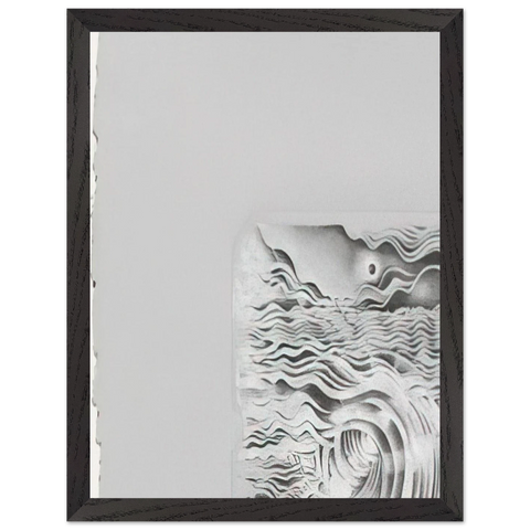 STUDY FOR AN UNTITLED PRINT 1982 by Lee Bontecou — Framed art print at Zephyeer