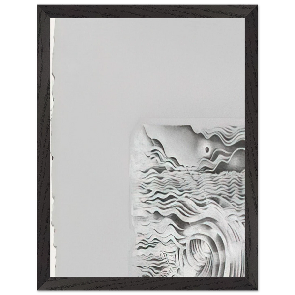 STUDY FOR AN UNTITLED PRINT 1982 by Lee Bontecou — Framed art print at Zephyeer