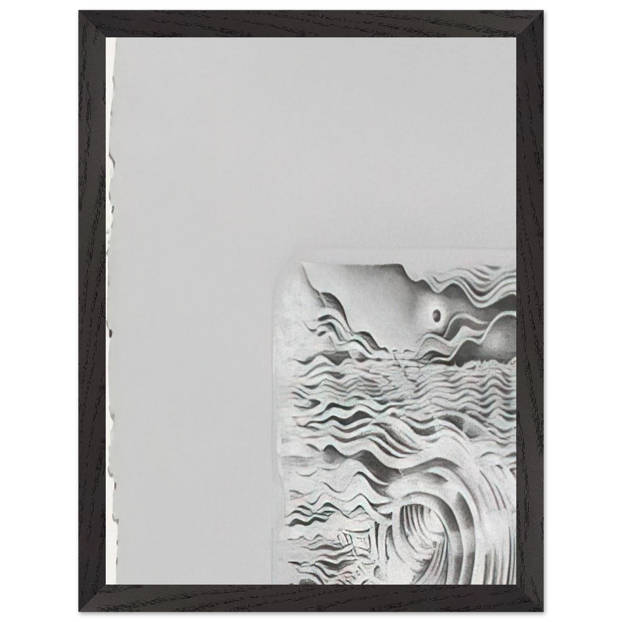 STUDY FOR AN UNTITLED PRINT 1982 by Lee Bontecou — Framed art print at Zephyeer
