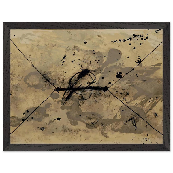L ENVELOPPE 1968 by Antoni Tapies — Framed art print at Zephyeer