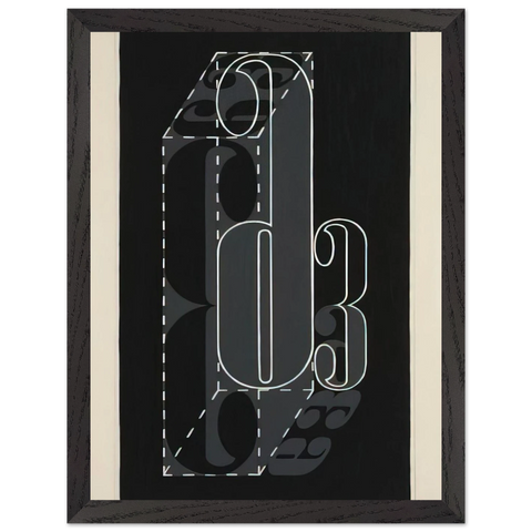 6 AND 3 1931 by Josef Albers — Framed art print at Zephyeer