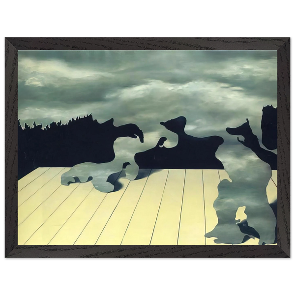 THE MUSCLES OF THE SKY 1927 by Rene Magritte — Framed art print at Zephyeer