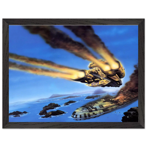 Chris Foss — Framed art print at Zephyeer