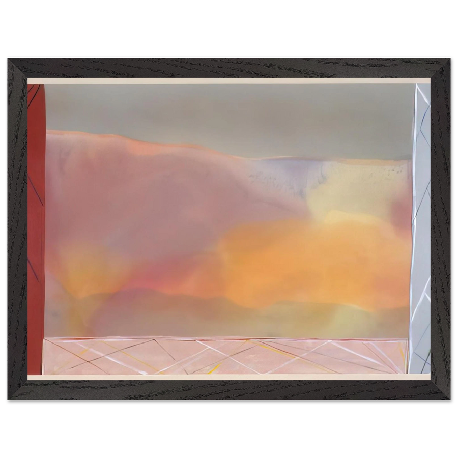 Tahity Trinity - 1988 by Ronnie Landfield — Framed art print at Zephyeer