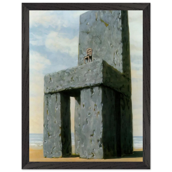 THE LEGEND OF THE CENTURIES 1950 by Rene Magritte — Framed art print at Zephyeer
