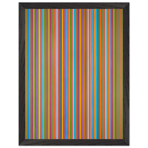 ECCLESIA 1985 by Bridget Riley — Framed art print at Zephyeer