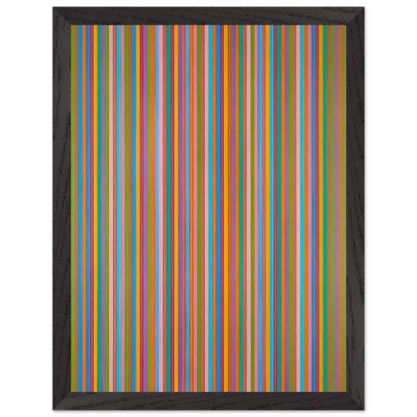 ECCLESIA 1985 by Bridget Riley — Framed art print at Zephyeer