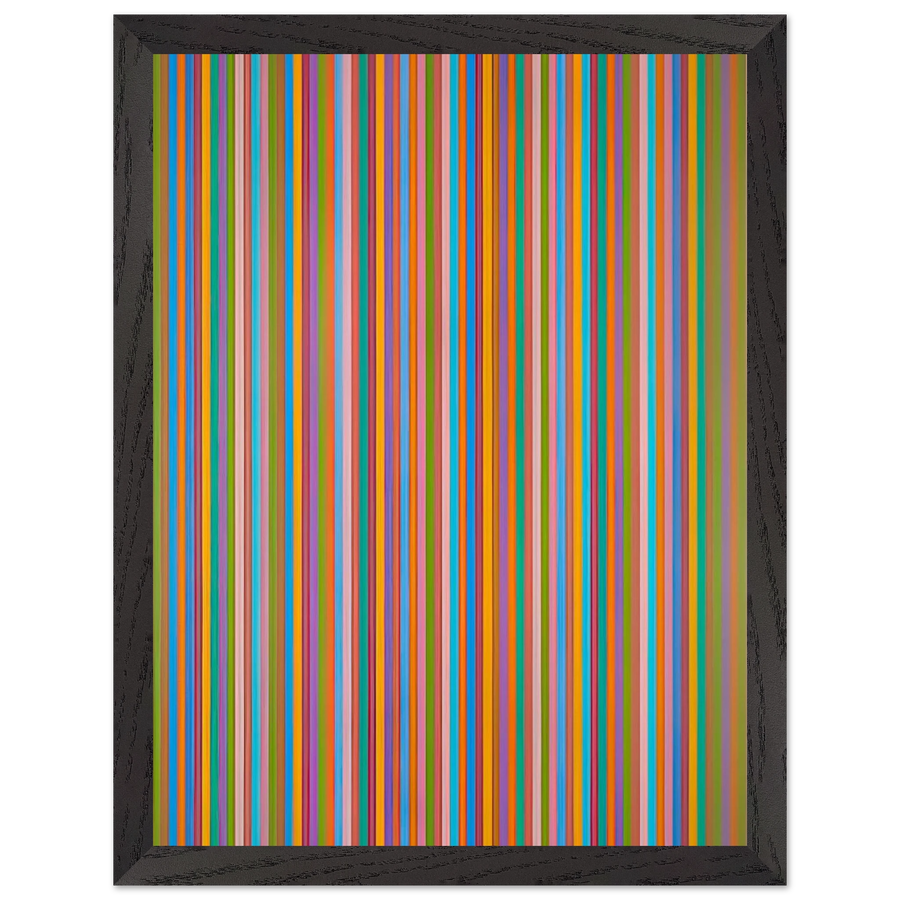 ECCLESIA 1985 by Bridget Riley — Framed art print at Zephyeer