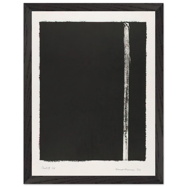Canto V by Barnett Newman — Framed art print at Zephyeer