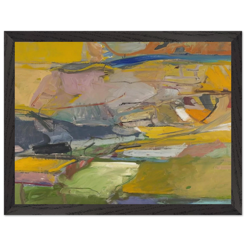 Berkeley #57 by Richard Diebenkorn — Framed art print at Zephyeer