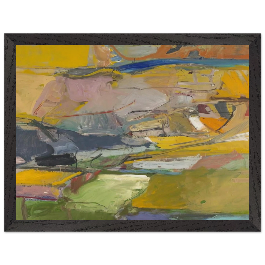 Berkeley #57 by Richard Diebenkorn — Framed art print at Zephyeer