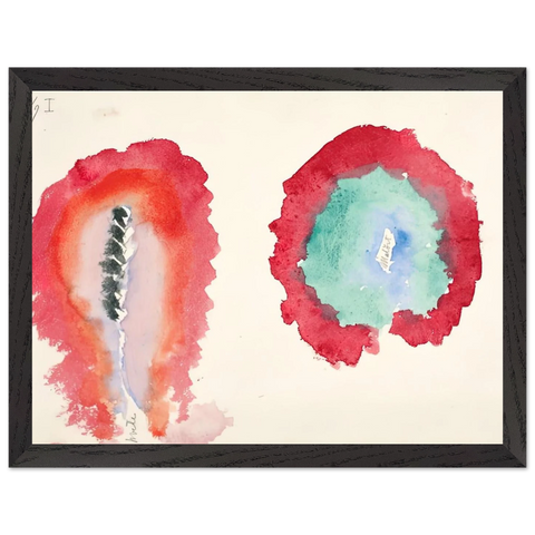 WHEAT AND WORMWOOD 1922 by Hilma af Klint — Framed art print at Zephyeer