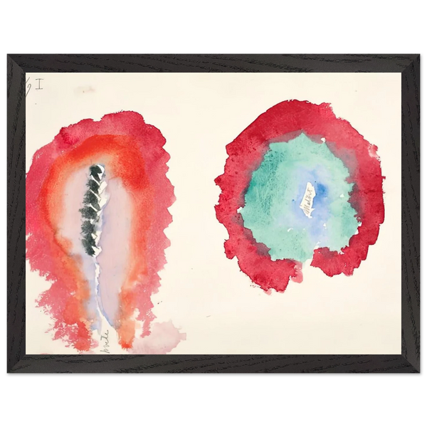 WHEAT AND WORMWOOD 1922 by Hilma af Klint — Framed art print at Zephyeer