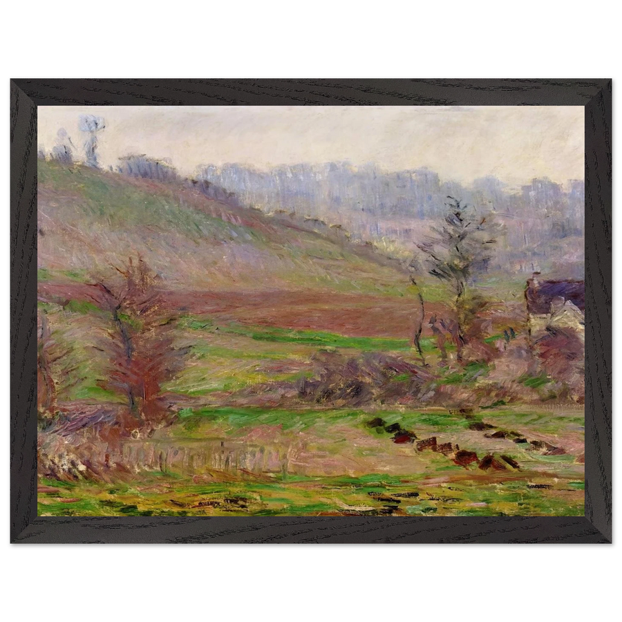 Valley of Falaise by Claude Monet — Framed art print at Zephyeer