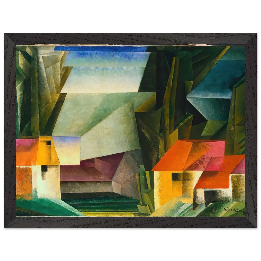 HOPFGARTEN 1920 by Lyonel Feininger — Framed art print at Zephyeer