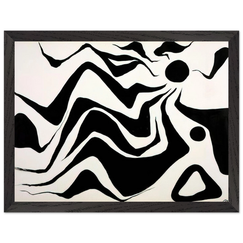 BLACK SUN 1953 by Alexander Calder — Framed art print at Zephyeer