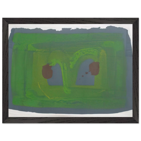 Lotus - 1980 by Howard Hodgkin — Framed art print at Zephyeer