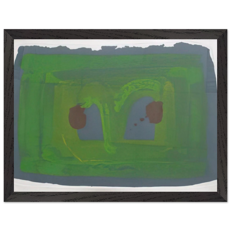 Lotus - 1980 by Howard Hodgkin — Framed art print at Zephyeer