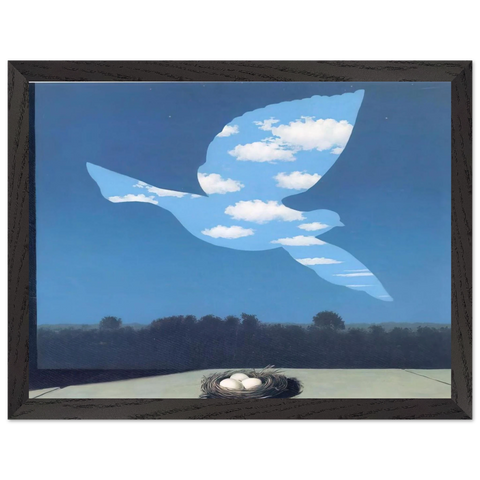 THE RETURN 1940 by Rene Magritte — Framed art print at Zephyeer