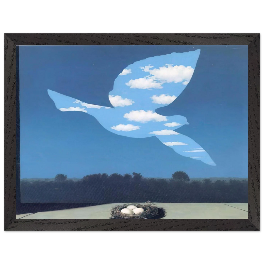 THE RETURN 1940 by Rene Magritte — Framed art print at Zephyeer