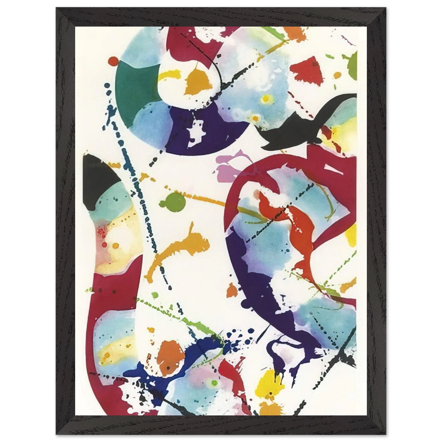 Untitled  SFE-85 by Sam Francis — Framed art print at Zephyeer