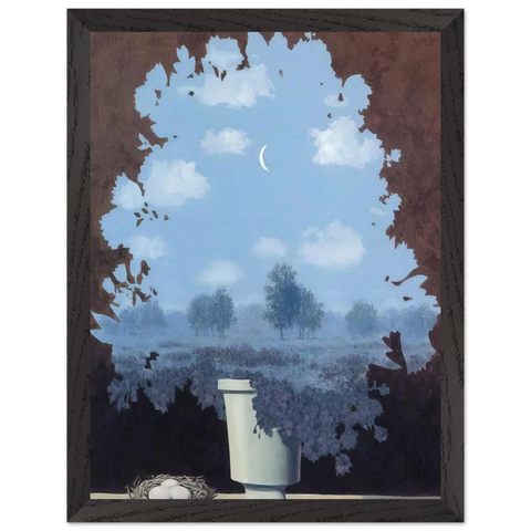 THE LAND OF MIRACLES 1964 by Rene Magritte — Framed art print at Zephyeer