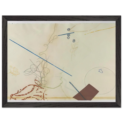 Dereau No. 11 - 1982 by John Cage — Framed art print at Zephyeer