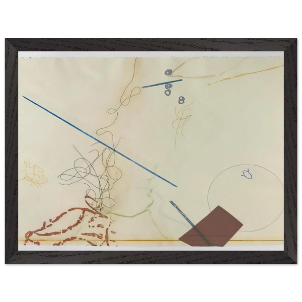 Dereau No. 11 - 1982 by John Cage — Framed art print at Zephyeer