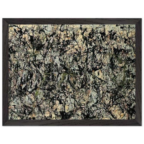 LUCIFER 1947 by Jackson Pollock — Framed art print at Zephyeer