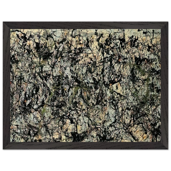 LUCIFER 1947 by Jackson Pollock — Framed art print at Zephyeer