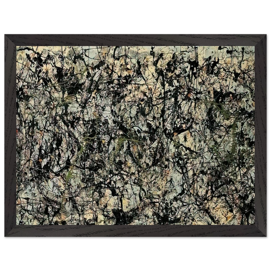 LUCIFER 1947 by Jackson Pollock — Framed art print at Zephyeer