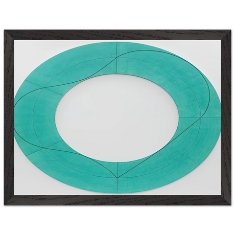RING IMAGE C 2008 by Robert Mangold — Framed art print at Zephyeer